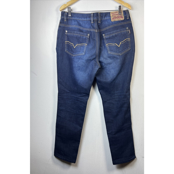 Vintage Bang Bang Blue Jeans Unisex 86 106 womens XL Mens L 100% cotton - Picture 5 of 10